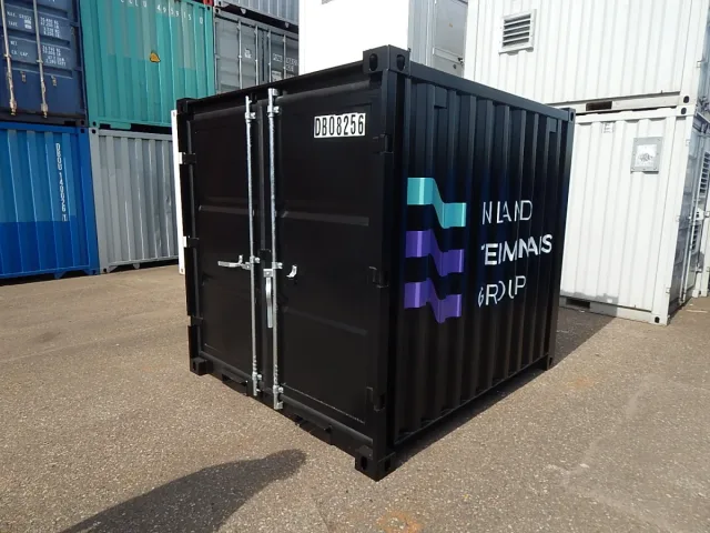 10ft Bestickerde Mini-container