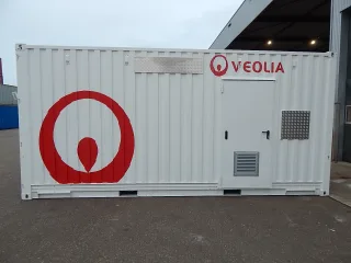 20ft container met loopdeur in zijkant