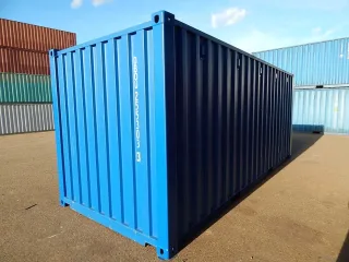 20ft Zeecontainer achterkant