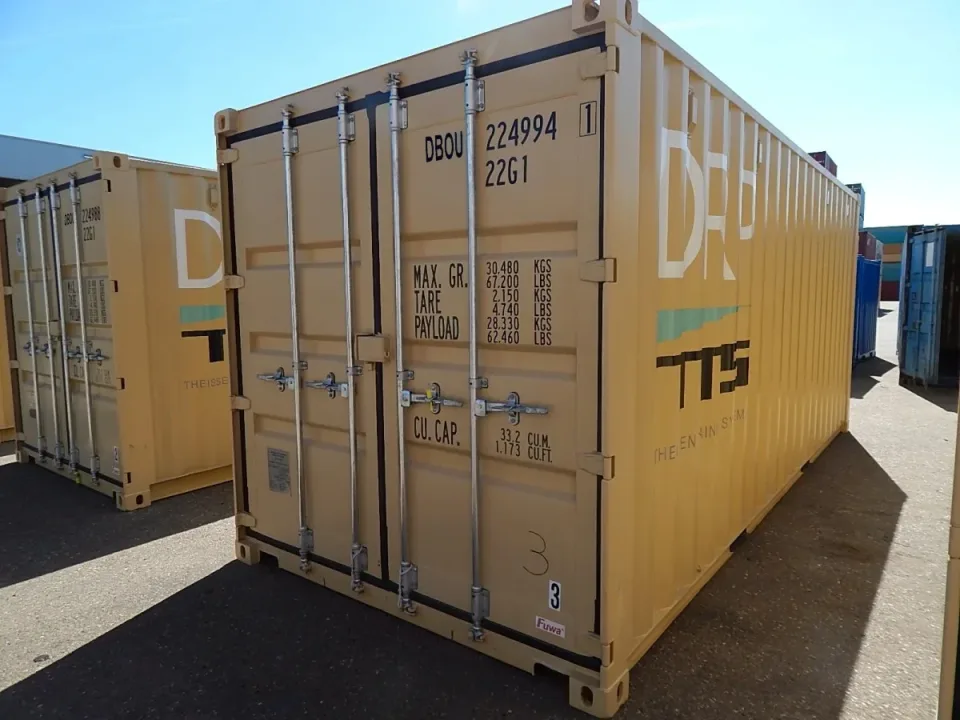 20ft Legercontainer