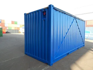 20ft zeecontainer volledig opklapbare zijkant