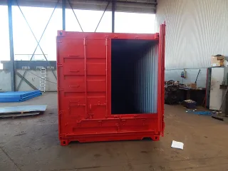 30ft zeecontainer bulk met speciale deuren