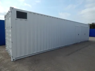 40ft highcube nieuwe zeecontainer met opening en loopdeuren