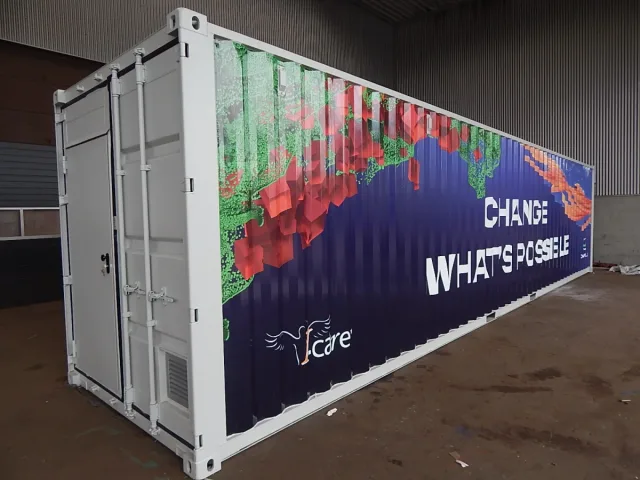 40ft HC Lekbakcontainer