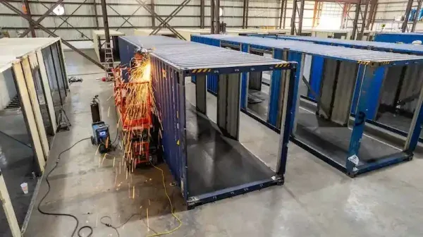 Zeecontainers ingekort op Maat