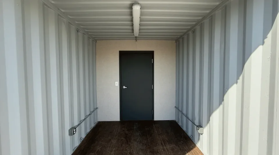 Tussenwand Zeecontainer Modificatie